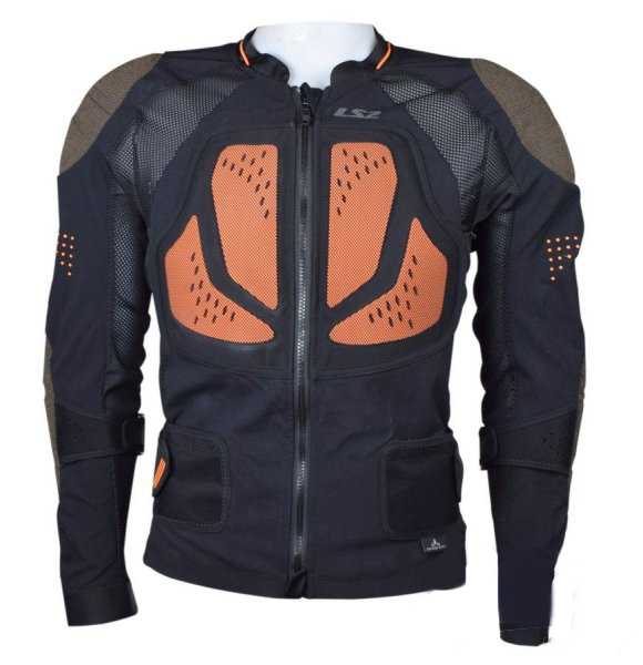 Geaca moto LS2 X-Terrain negru 3XL, stil adventure