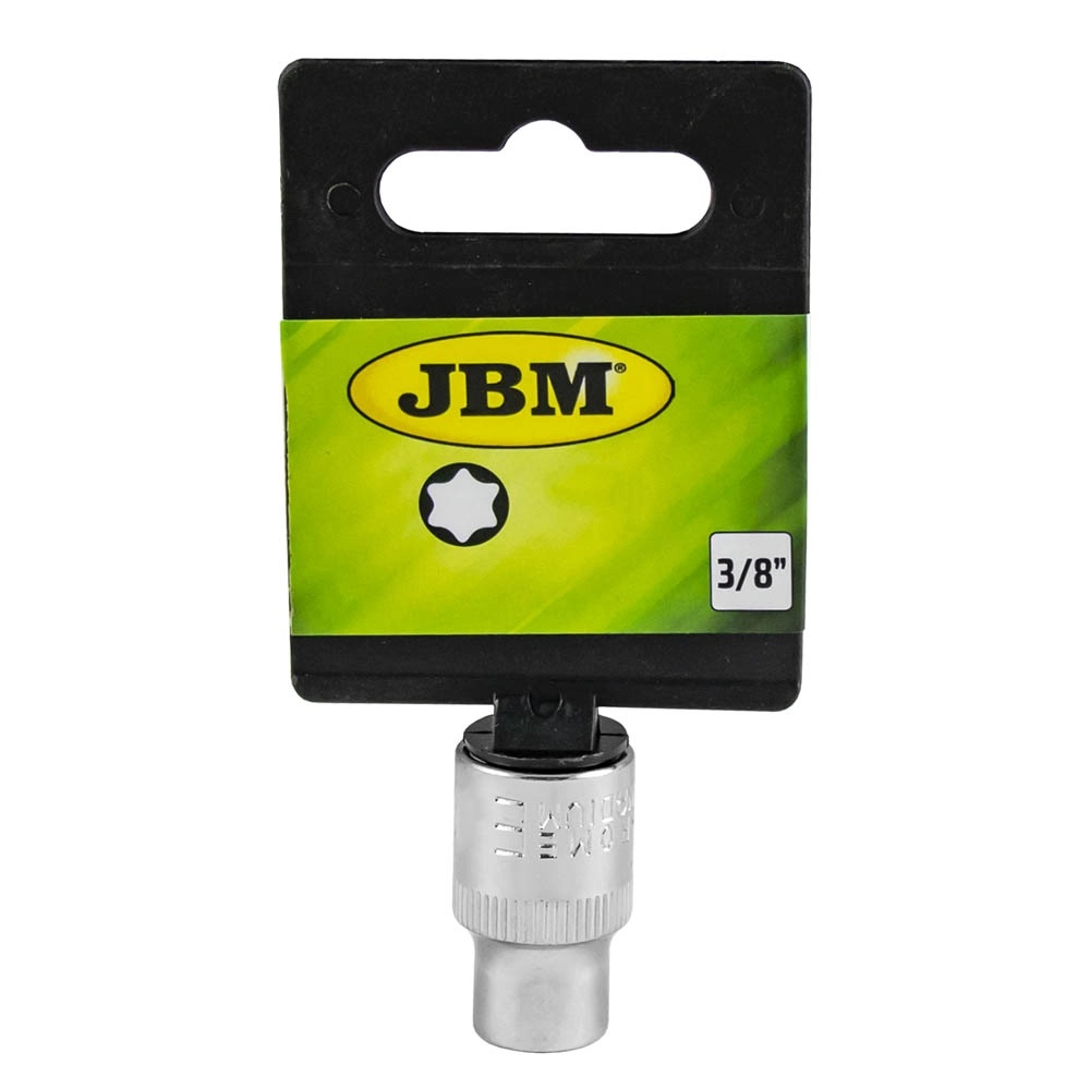 Tubulară Torx Cromată 3/8 E16 Jbm | Sculă de mână precisă