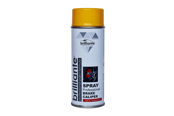 Vopsea Spray Galben Etriere Frane RAL 1023 400ml Brilliante