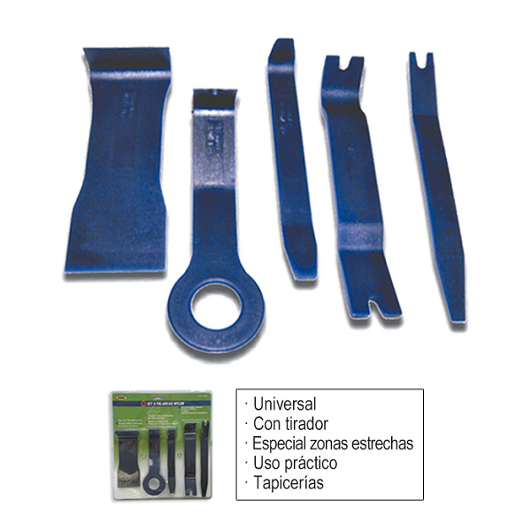 Set 5 Leviere Din Plastic Demontare Tapiteriei Jbm