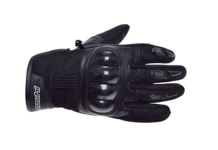 Manusi Moto Leoshi Kevlar Negru-Gri L