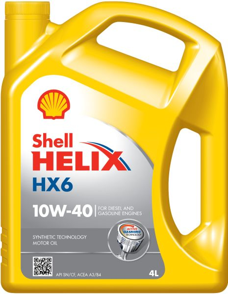Shell Helix HX6 10W40 - Protecție Superioară Motor