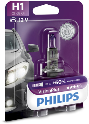 Philips Vision Plus H1 55W Bec Auto Premium
