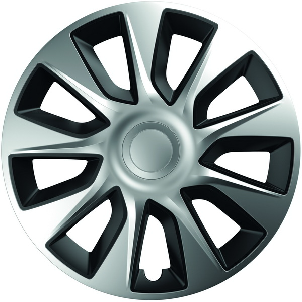 Set Capace Roti 16 Silverblack Stratos Mega Drive, 4 buc