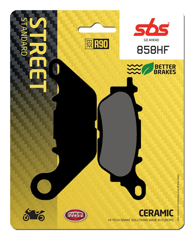 Placute Frana Ceramic SBS 858HF | Siguranta Maxima