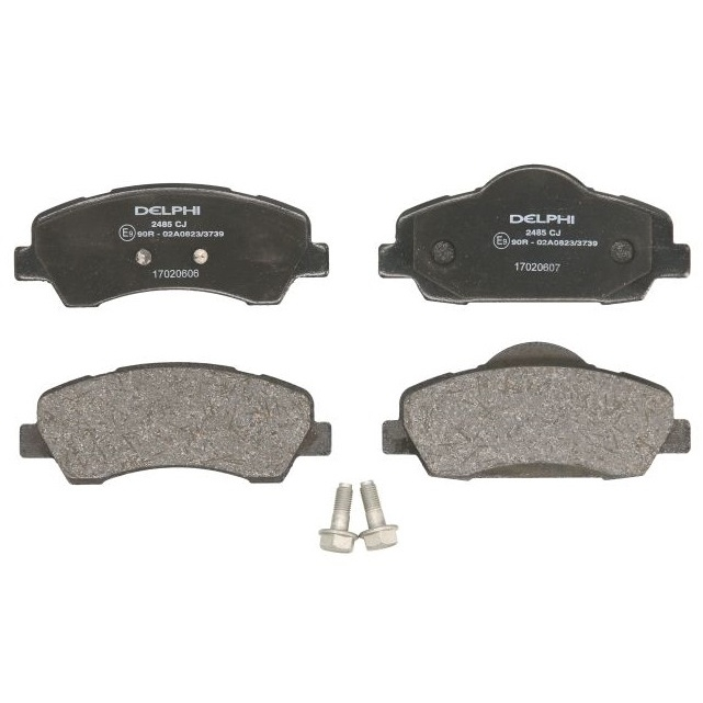 Set Placute Frana Fata Delphi Citroen C-Elysee