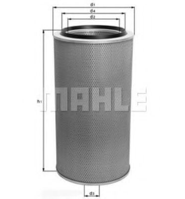 Filtru Aer Mahle LX 84 Original | Calitate Premium