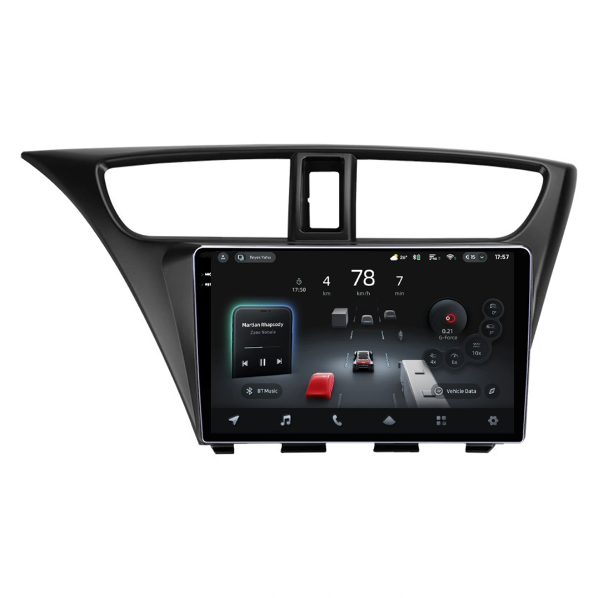 Teyes CC4 PRO Navigatie AI Honda Civic 9 - imagine 2