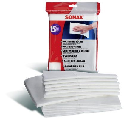 Servetele Polish Sonax, Set 15 Buc, Microfiba Fina