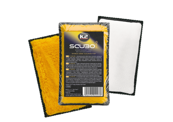 Laveta K2 Scubo Pro 2 fete, microfibra, 13x8 cm