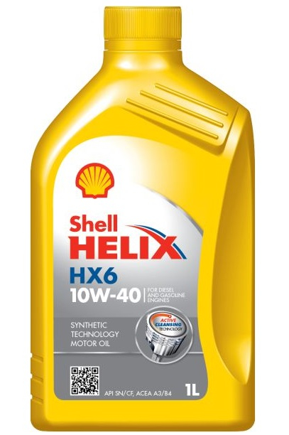 Shell Helix HX6 10W40 - Protecție Motor Premium