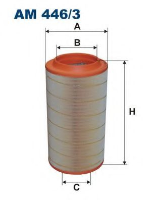 Filt AM446 3 - Filtru aer profesional | Protecție motor