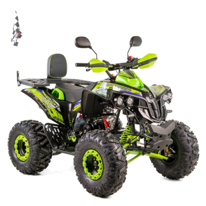 ATV XTR Varia Pro 125cc, roti 8 inch, negru lime