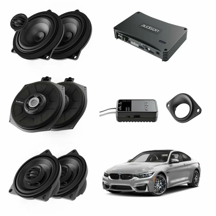 Pachet Audio BMW Audison 8 Canale 520W Plug&Play - imagine 2