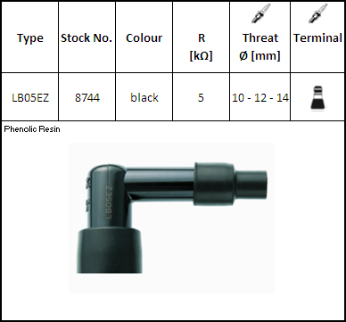 Pipa Bachelita NGK LB05EZ | Calitate Garantata