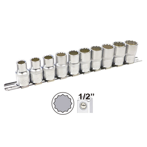 Set Tubulare Inelare Jbm, 10 piese, 10-19mm