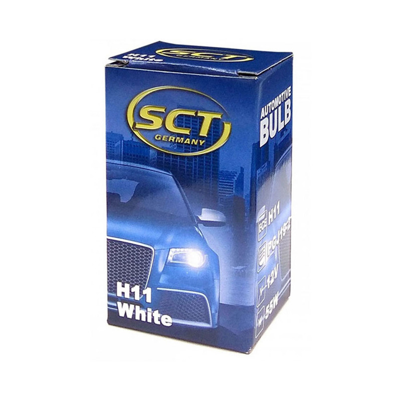 Bec H11 SCT - Lumină Albă pentru Vizibilitate Maximă