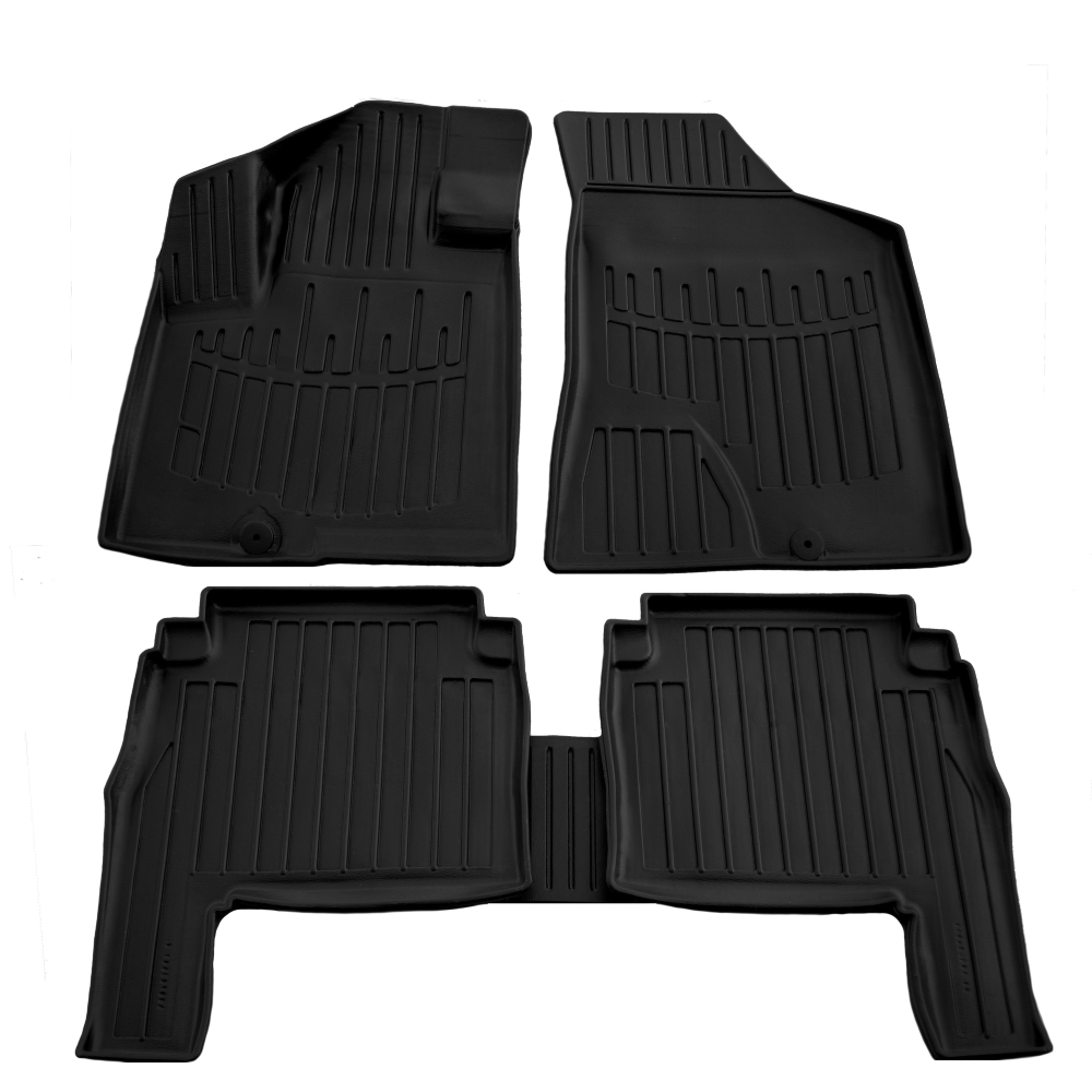 Covorașe auto cauciuc Umbrella pentru Hyundai Santa Fe II (2006-2010)