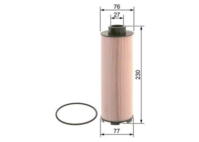 Filtru Combustibil BOSCH | Protecție Motor
