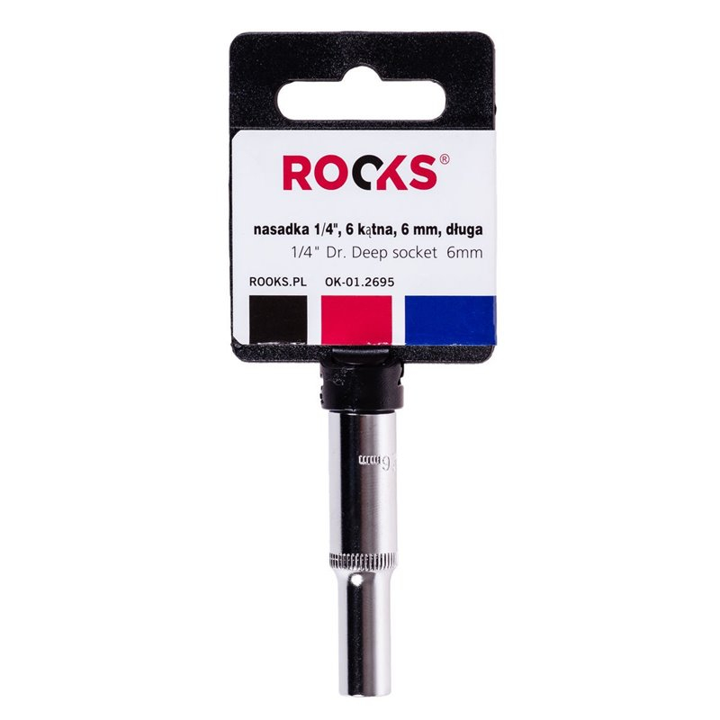 Cap Cheie Tubulară Rooks 6mm Crom Vanadiu