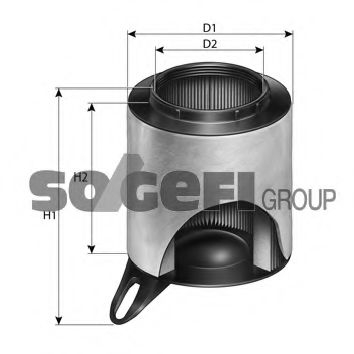 Filtru Aer Purflux A1201 BMW - Performanță Superioară