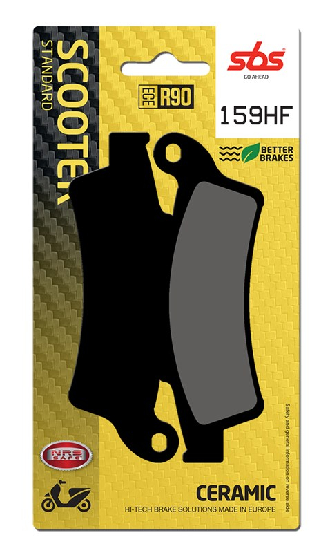 Placute Frana Ceramice SBS Scooter 159HF [761HF]