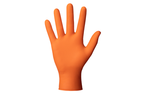 Manusi Nitril Orange Ideall XXL - Protecție Premium