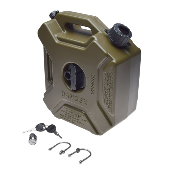 Canistra carburant Wmx 5 litri, verde, cu prindere