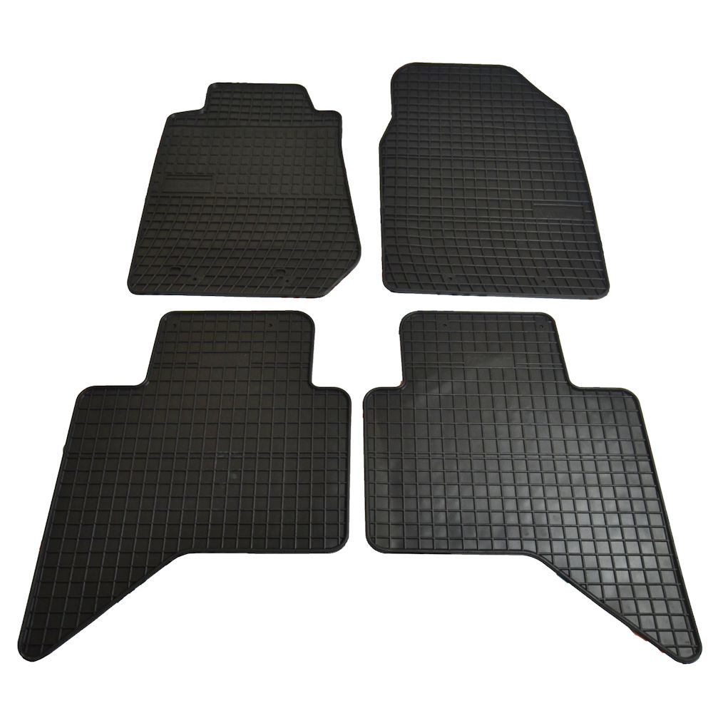 Covorase auto cauciuc Frogum Isuzu D-Max II 2011-, 4 buc