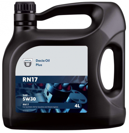 Ulei motor Dacia Oil Plus 5W30 RN17, 4L, full sintetic