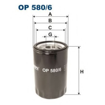 Filtron OP580 6 - Filtru Ulei Performant