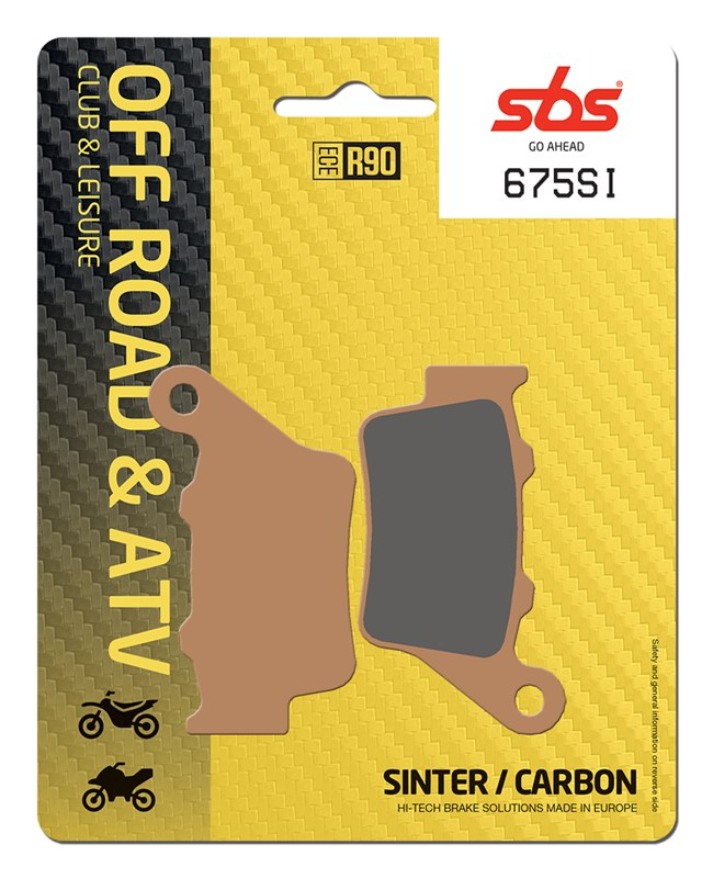SBS Placute Frana Offroad ATV 675SI Sinter Carbon