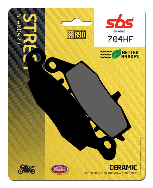 SBS Placute Frana 704HF Ceramic - Siguranta Maxima