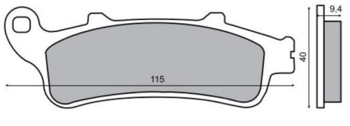 Placute Frana Honda RMS - Frânare Sigură