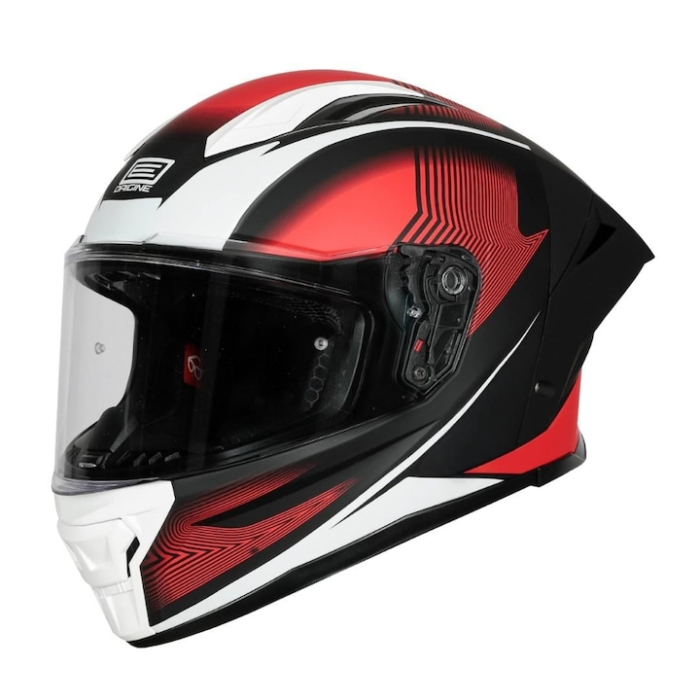Casca moto integrala Origine Pista Elementary, rosu-negru mat, S