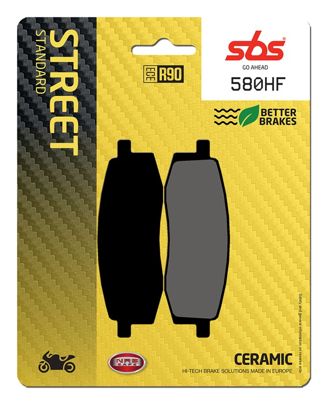 SBS 580HF Ceramic - Placute Frana Performante