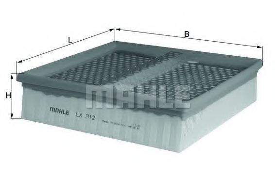 Filtru aer MAHLE LX 312 Mercedes
