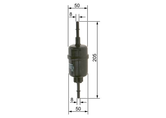 Filtru Combustibil Bosch Protecție Motor