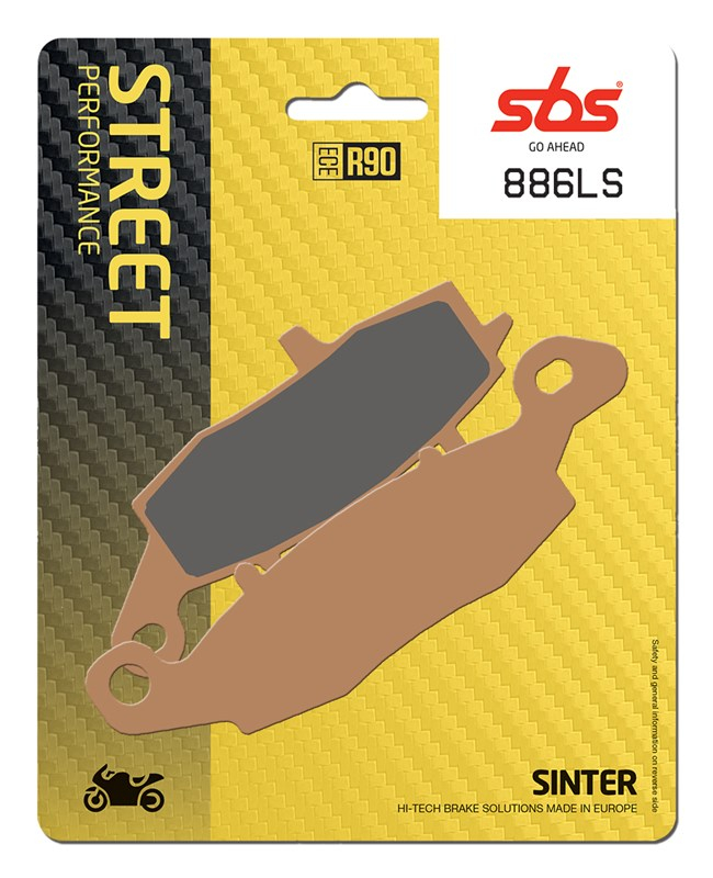 SBS 886LS Plăcuțe Frână Moto Sinterizate