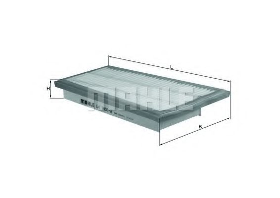 Filtru aer Mahle LX 1850 2 - Mercedes Original
