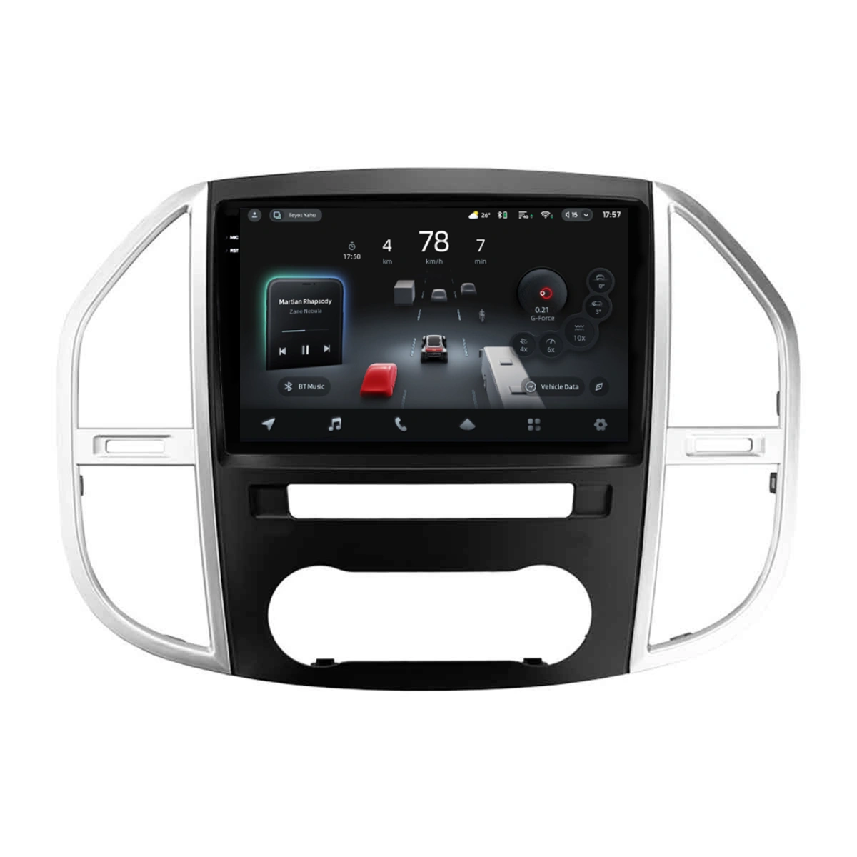 Navigatie Teyes CC4 PRO AI pentru Mercedes-Benz Vito