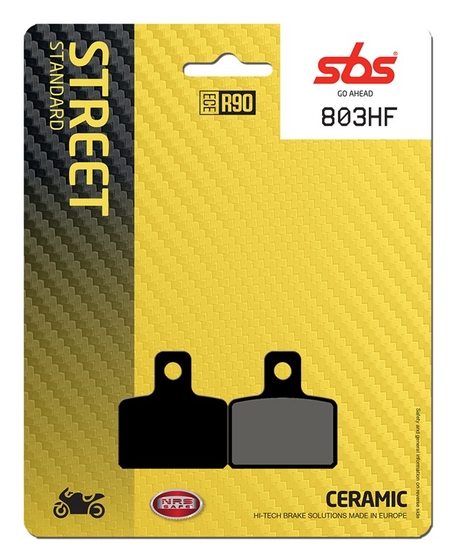 Placute Frana SBS 803HF Ceramic - Siguranță Street