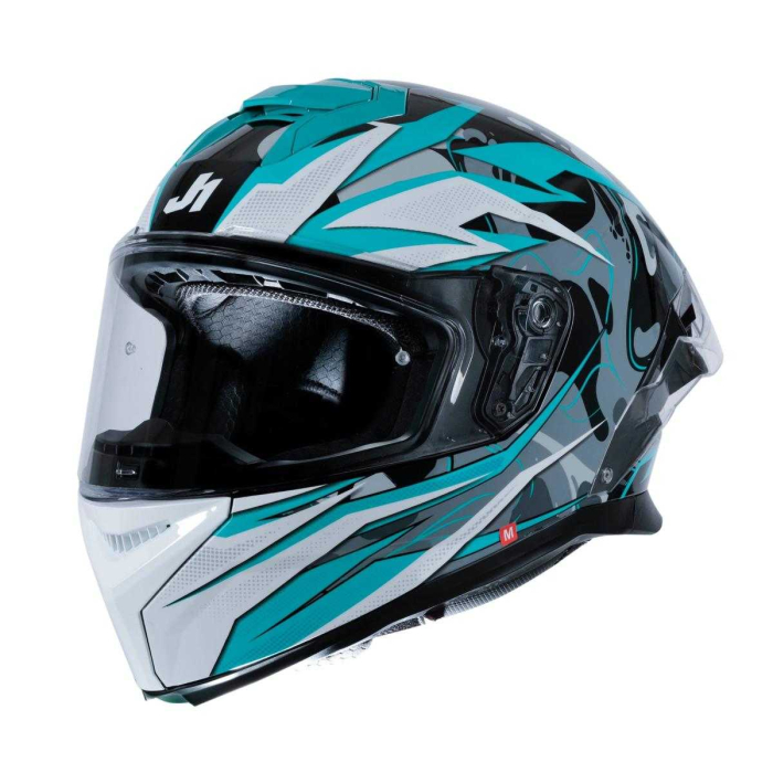 Casca moto integrala JUST1 J-STR AVALON albastru-negru, XXL