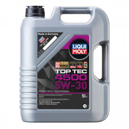 Ulei motor Liqui Moly Top Tec 4500 5W-30, 5L, sinteza
