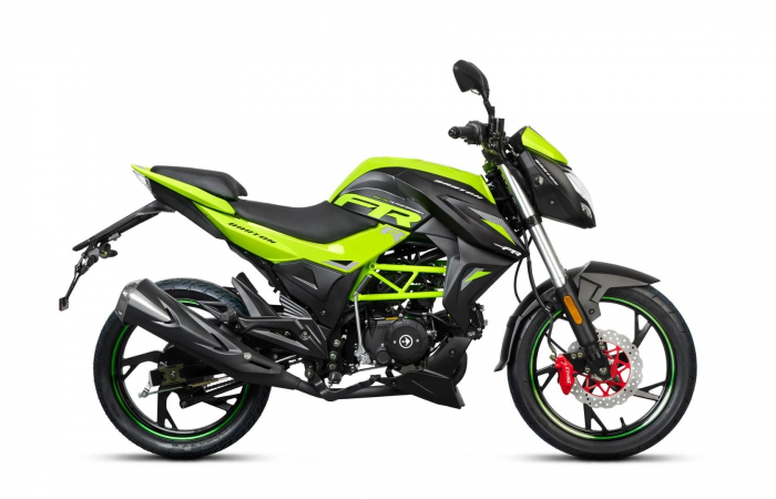 Barton FR50cc Negru Verde | Motociclu Permis B