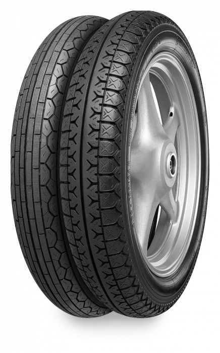 Continental K62 LB 3.00-10 Anvelopă Retro Alb