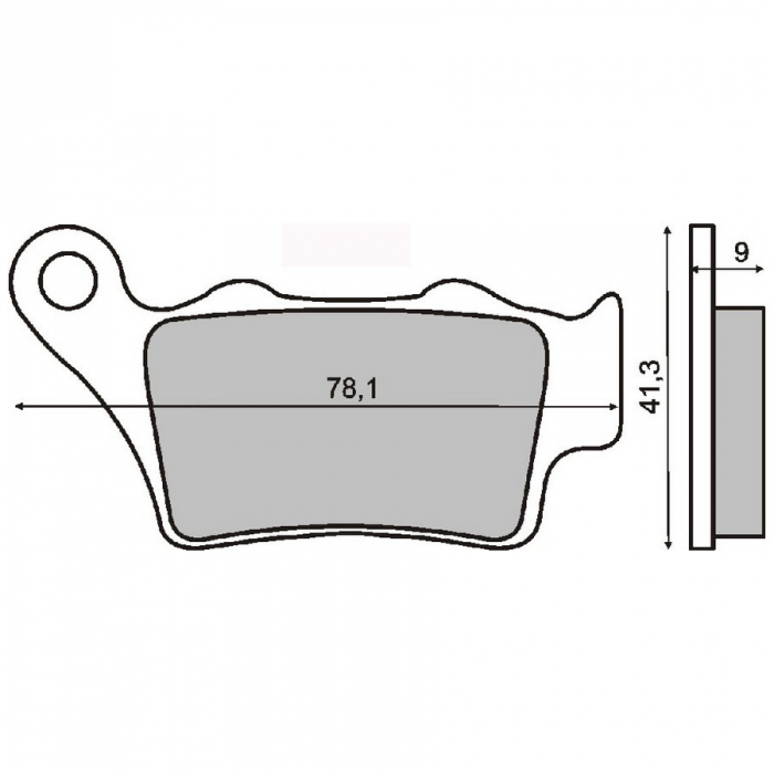 Placute Frana Sinter RMS Aprilia Pegaso 650IE