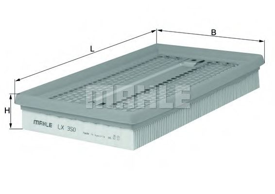 Filtru Knecht LX 350 Pentru Mazda/Ford