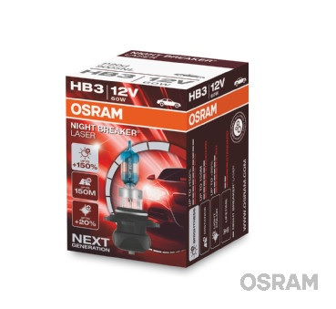 Bec Osram HB3 Night Breaker +150% Luminozitate