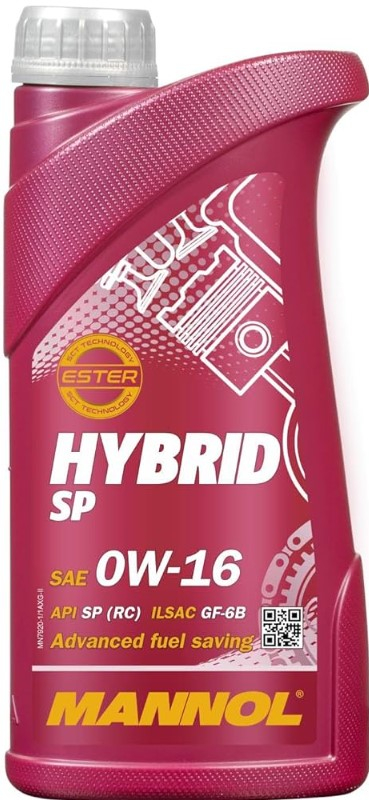 Ulei Mannol Hybrid 0W-16 | Protecție Maximă Hibrid
